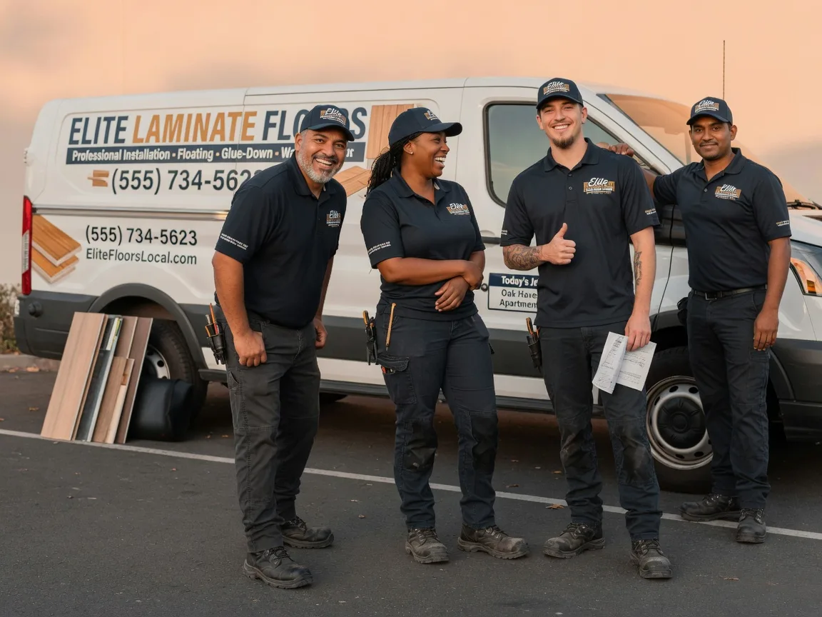 Laminate flooring installation company in Lomax, IL